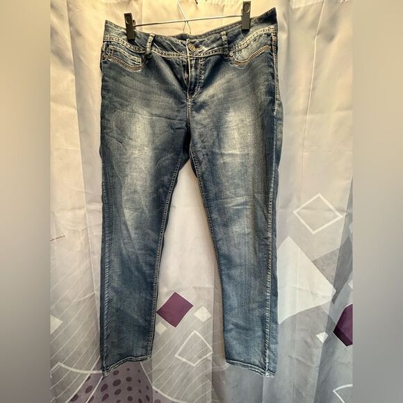 Maurices Denim - Maurices Faded Blue Skinny Jeans